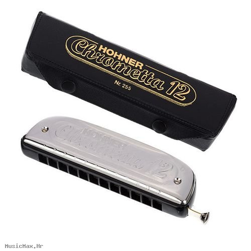 HOHNER 255/48 CHROMETTA 12 G kromatska usna harmonika HOHNER 255/48 CHROMETTA 12 G kromatska usna harmonika
