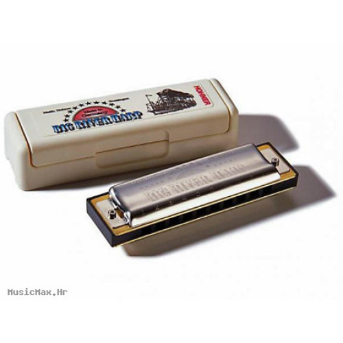 HOHNER 590/20 Big River Harp F# usna harmonika