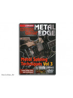 MUSIC SALES METAL EDGE EXTREME SOLO VOL3 GUITAR DVD dvd za učenje gitare