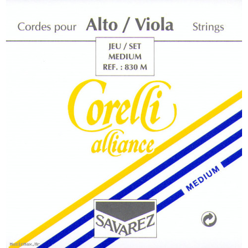CORELLI 830M Aliance žice za violu