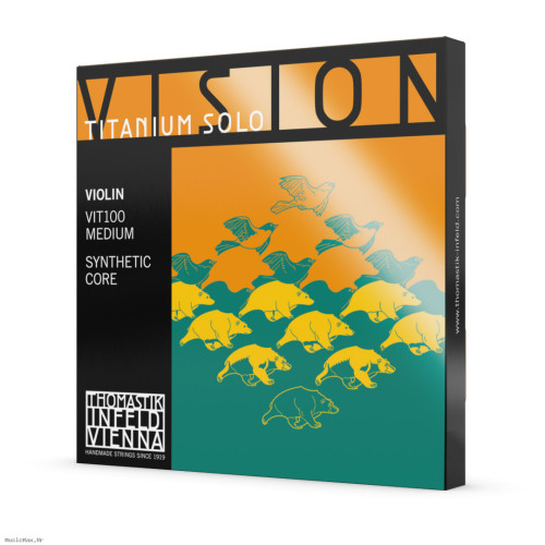 THOMASTIK VIT100 Vision Titanium 4/4 žice za violinu