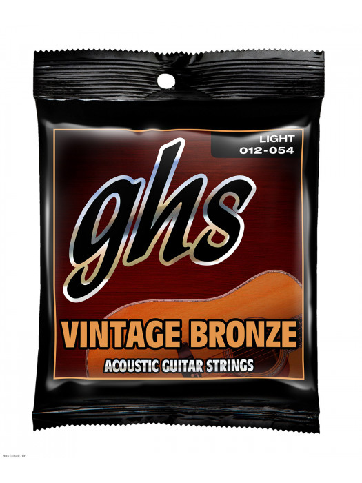 GHS VN-L Vintage Bronze 12-54 žice za akustičnu gitaru