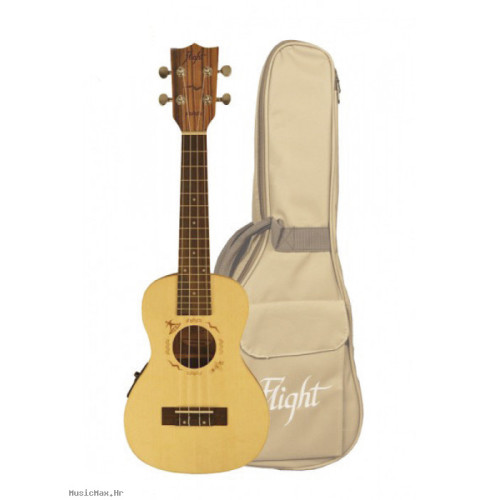 FLIGHT DUC525 CEQ SP/ZEB koncert ukulele