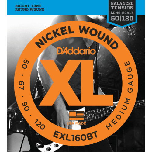 DADDARIO EXL160BT 50-120 žice za bas gitaru