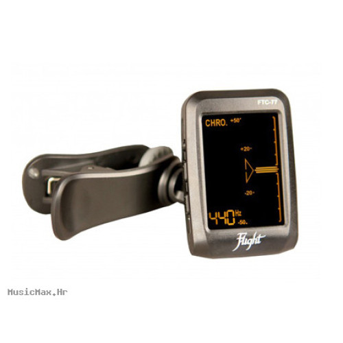 FLIGHT FTC-77 Clip-on kromatski štimer