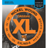 DADDARIO EXL160-5 50-135 žice za bas gitaru