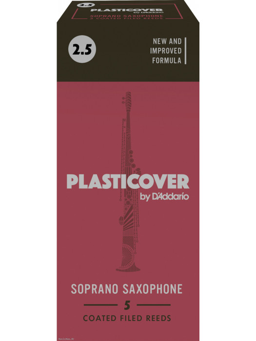 DADDARIO RRP05SSX250 PLASTICOVER 2.5 trske za sopran saksofon