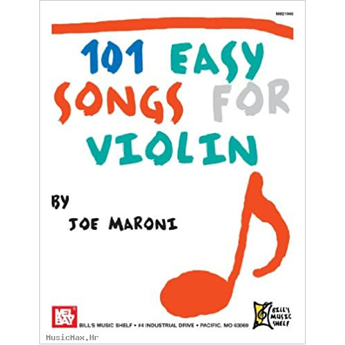 MUSIC SALES Joe 101 Easy Songs Maroni udžbenik za violinu