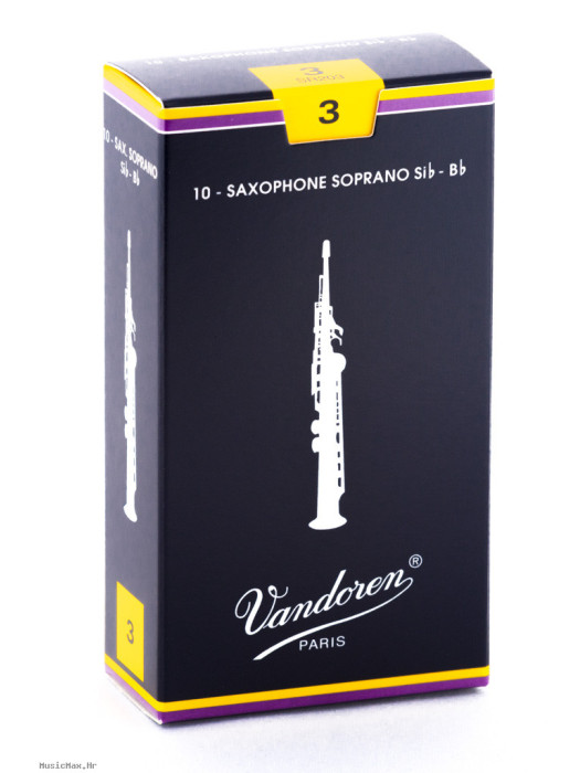 VANDOREN SR203 TRADITIONAL 3 trske za sopran saksofon