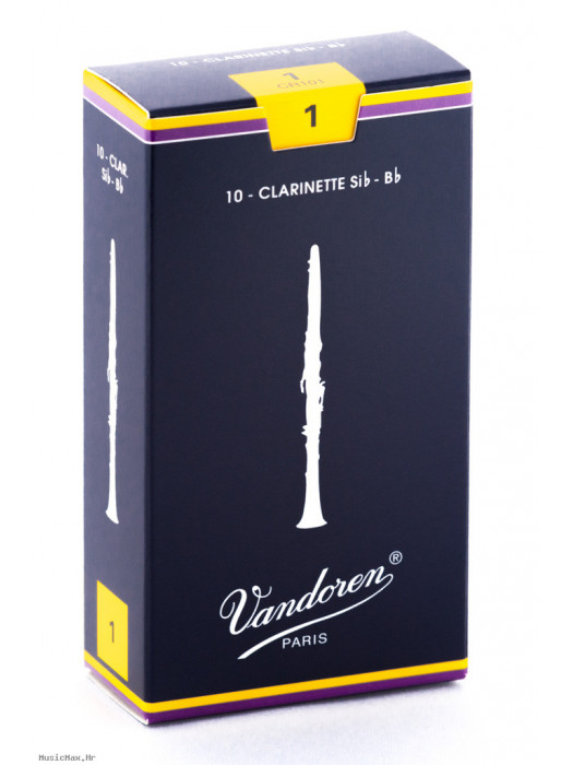 VANDOREN CR101 TRADITIONAL 1 trske za Bb klarinet