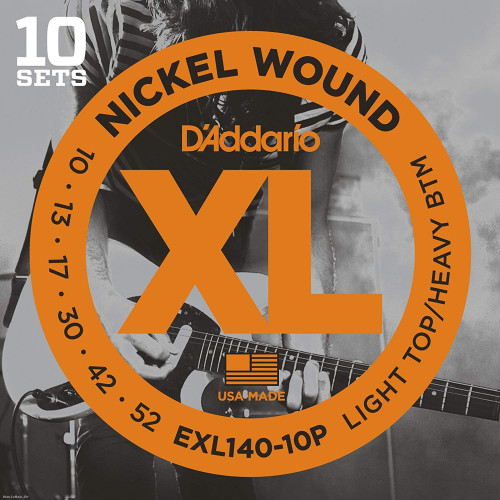 DADDARIO EXL140-10P 10-Sets 10-52 žice za električnu gitaru