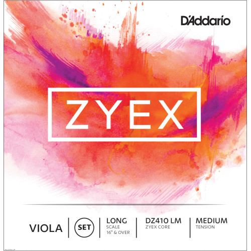 DADDARIO DZ410 LM Zyex Long Medium žice za violu