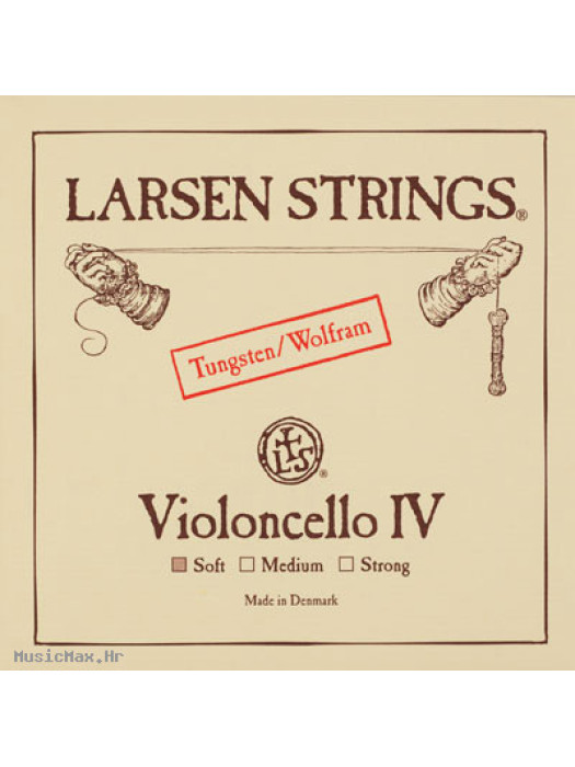 LARSEN TUNGSTEIN C 4/4 Medium žica za violončelo