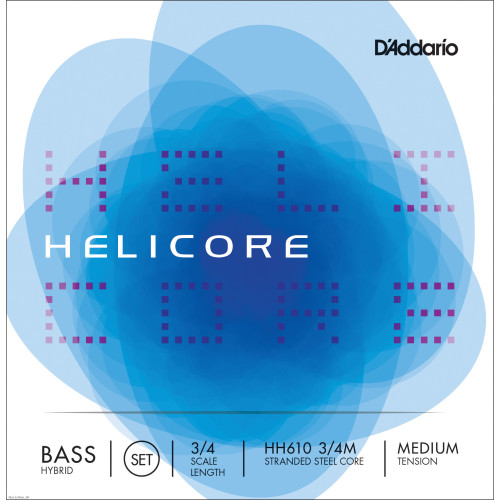 DADDARIO HH610 Helicore Hybrid 3/4 Medium žice za kontrabas