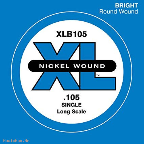 DADDARIO XLB105 .105 Long Scale žica za bas gitaru