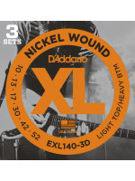 DADDARIO EXL140-3D 3 PACK SET 10-52 žice za električnu gitaru