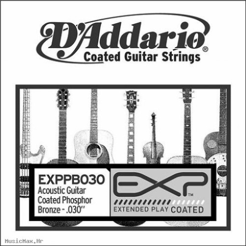DADDARIO EXPPB030 .030 pojedinačna žica za akustičnu gitaru