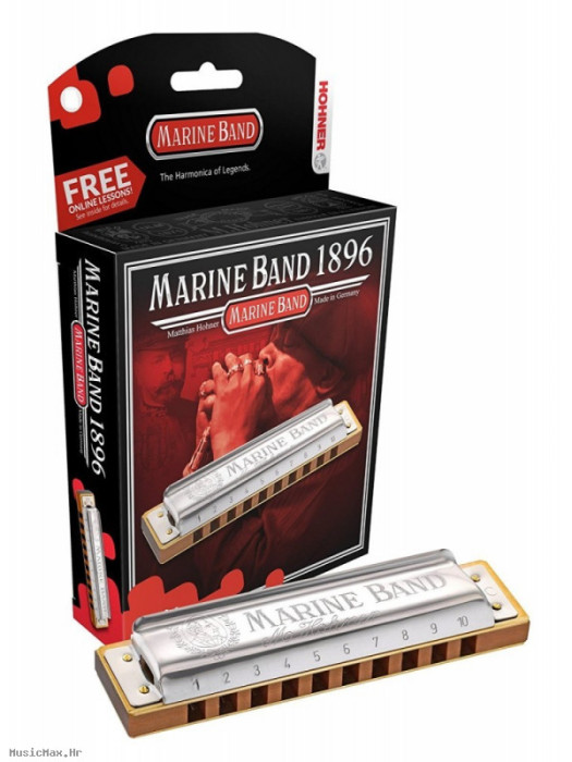 HOHNER 1896/20 Marine Band Dm usna harmonika