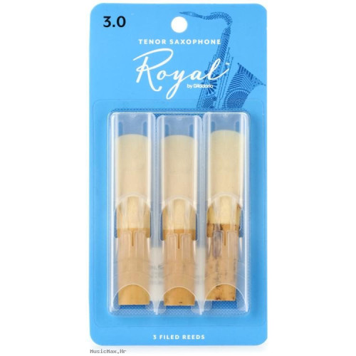 DADDARIO RKB0330 ROYAL Set (3) 3.0 trske za tenor saksofon DADDARIO RKB0330 ROYAL Set (3) 3.0 trske za tenor saksofon