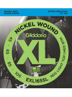 DADDARIO EXL165SL 45-105 žice za bas gitaru