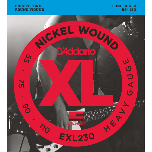 DADDARIO EXL230 Long Scale 55-110 žice za bas gitaru