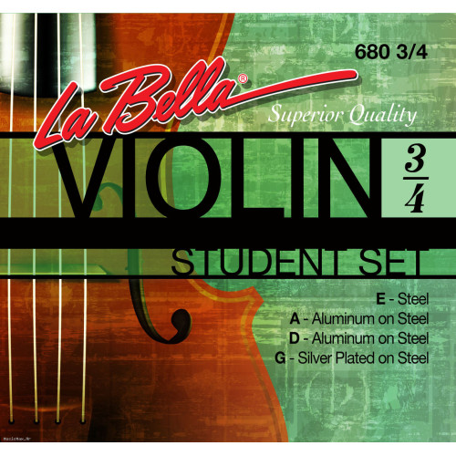 LA BELLA 680 3/4 žice za violinu