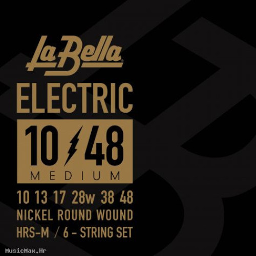 LA BELLA HRS M 10-48 žice za električnu gitaru