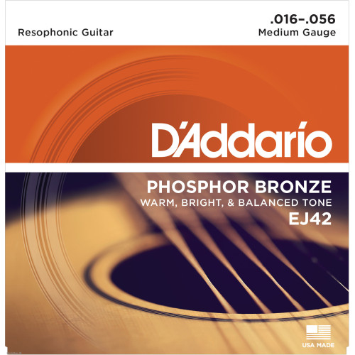 DADDARIO EJ42 16-56 žice za rezonator gitaru