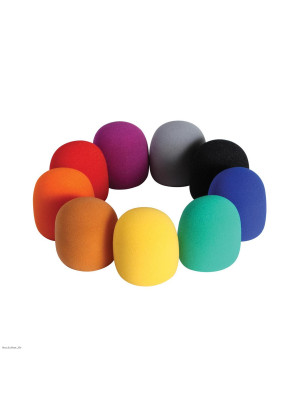 ON STAGE ASWS58C-9PK Multicolor Set (9) spužvica za mikrofon
