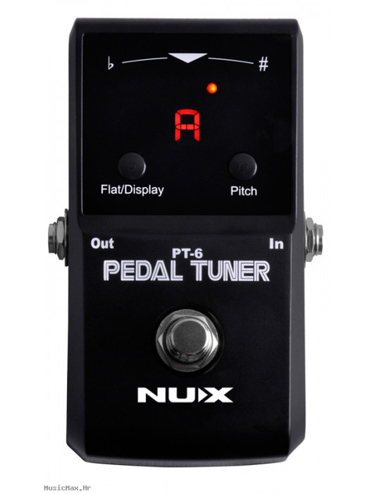 NUX PT-6 PEDAL TUNER gitarski i bas efekt
