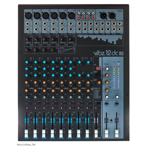 LD SYSTEMS VIBZ 12 DC mikseta s efektima