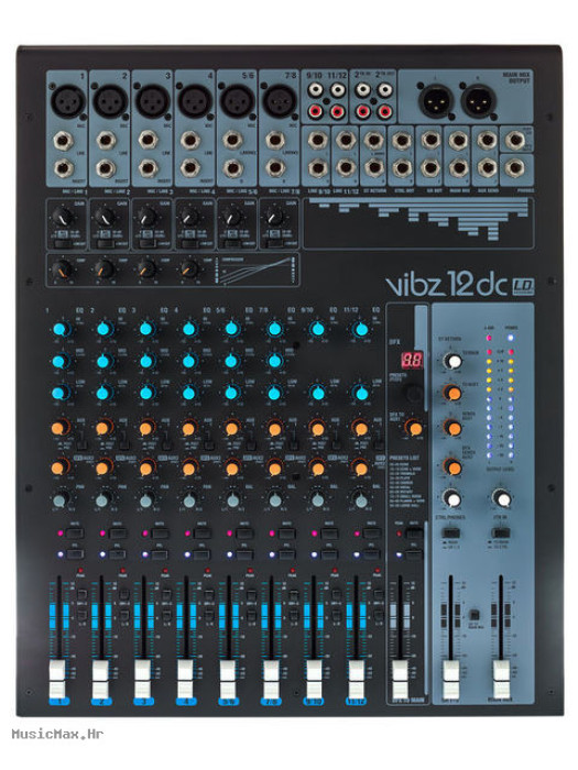 LD SYSTEMS VIBZ 12 DC mikseta s efektima
