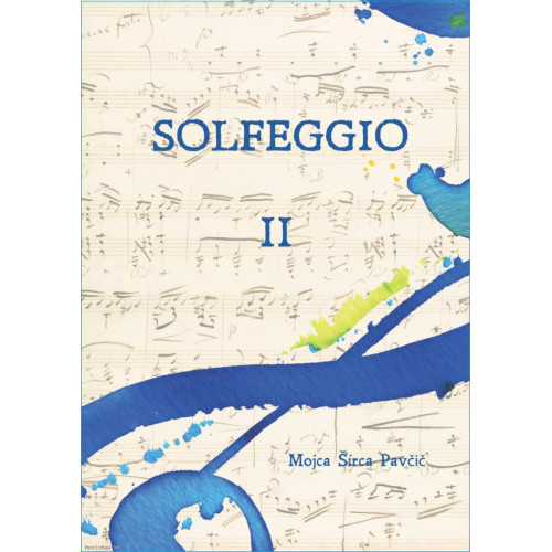 DZS Solfeggio 2 Širca Pavčič udžbenik glazbene teorije