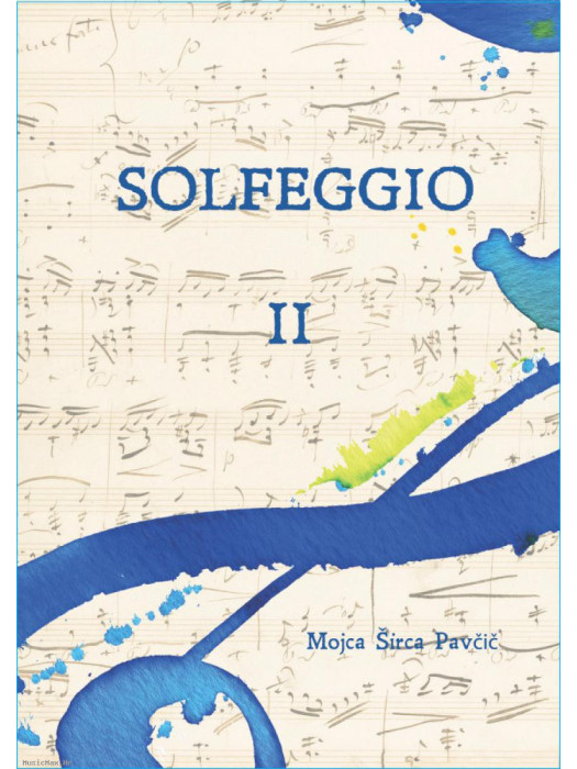 DZS Solfeggio 2 Širca Pavčič udžbenik glazbene teorije