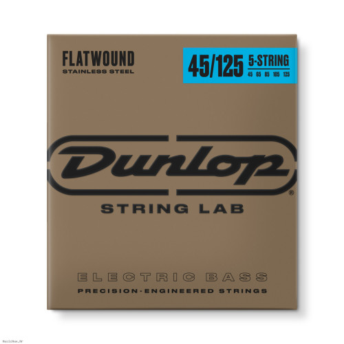 DUNLOP DBFS45125 45-125 brušene žice za bas gitaru