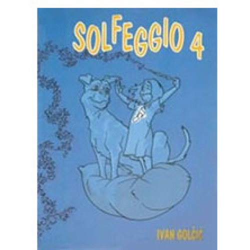 I. GOLČIĆ: SOLFEGGIO 4, udžbenik glazbene teorije