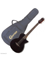 CRAFTER CT 120/BK BLK elektroakustična gitara s torbom