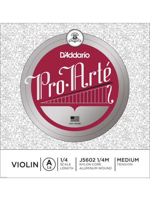 DADDARIO J560214M Pro Arte A 1/4 Medium žica za violinu