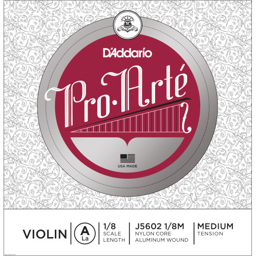 DADDARIO J560218M ProArte A 1/8 Medium žica za violinu