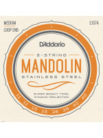 D'ADDARIO J74 SET MANDOLIN PHOS BRZ MED J74 žice za mandolinu