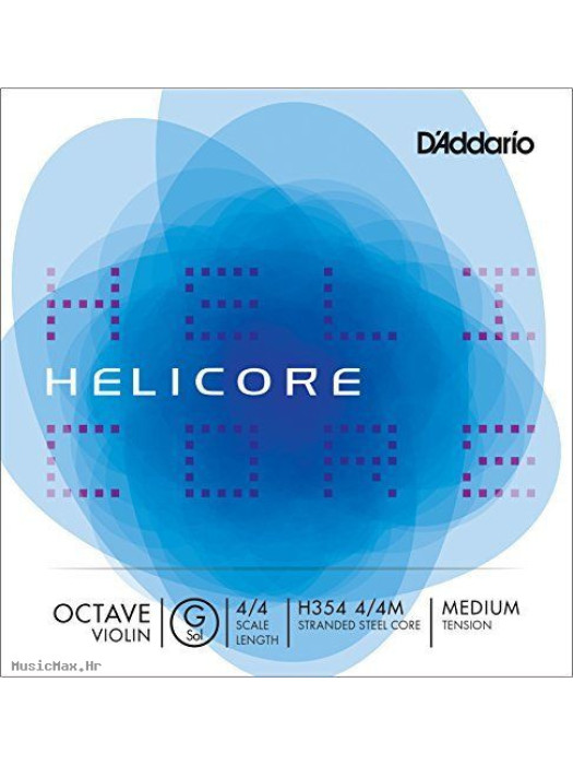 DADDARIO H35444M Helicore Octave G 4/4 Medium žica za violinu