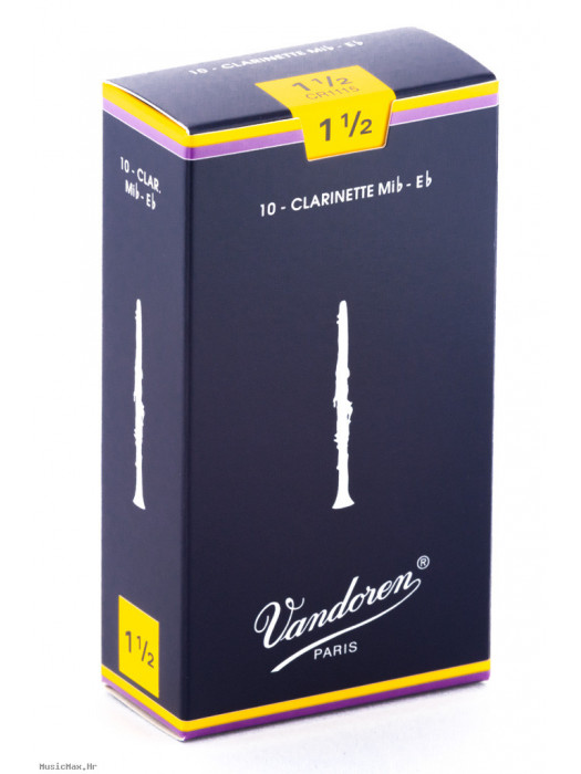 VANDOREN CR1015 TRADITIONAL 1.5 trske za Bb klarinet