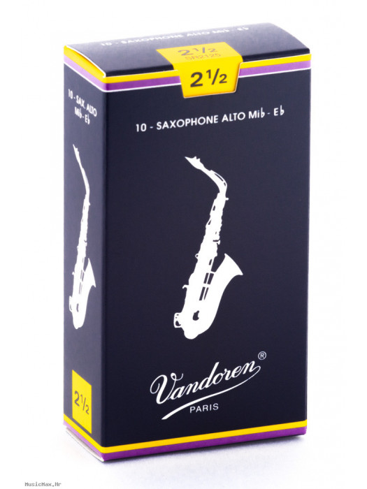VANDOREN SR2125 TRADITIONAL 2.5 trske za alt saksofon