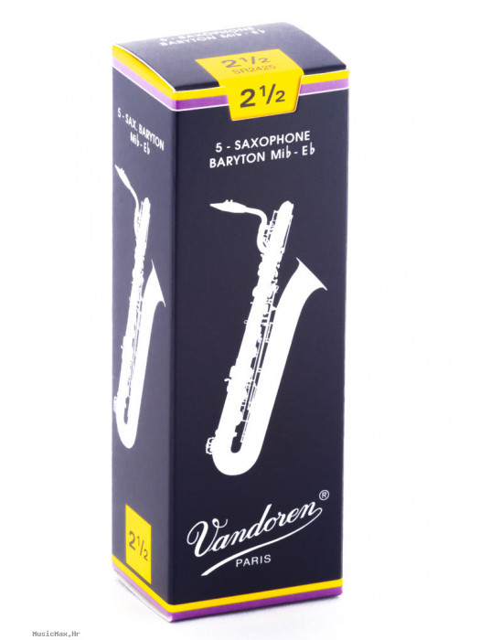 VANDOREN SR2425 TRADITIONAL 2.5 trske za bariton saksofon