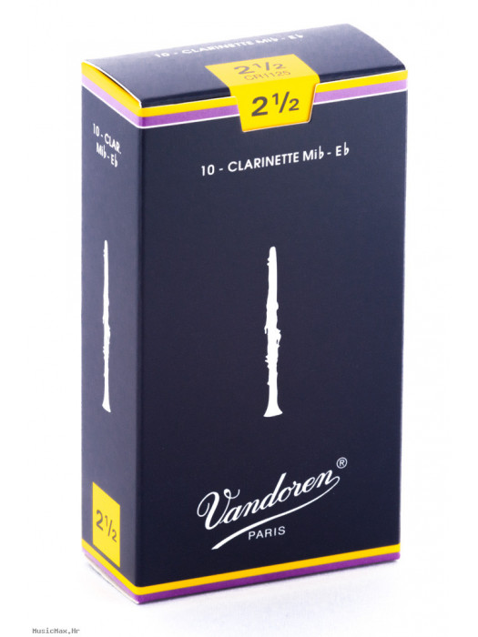 VANDOREN CR1025 TRADITIONAL 2.5 trske za Bb klarinet