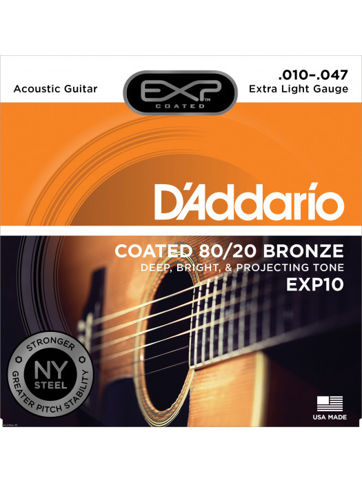 DADDARIO EXP10 10-47 žice za akustičnu gitaru