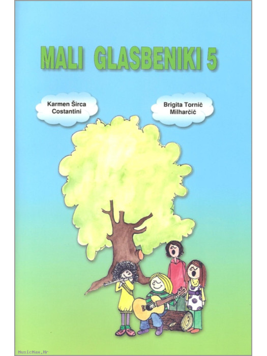 DZS Mali glasbeniki 5 udžbenik glazbene teorije