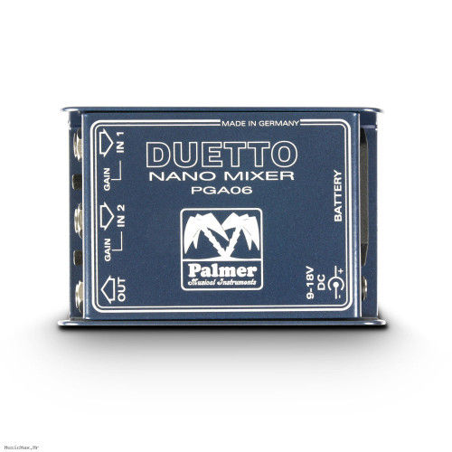 PALMER PDUETTO NANO MIXER FOR GUITARS AND LINE SIGNALS gitarsko pojačalo