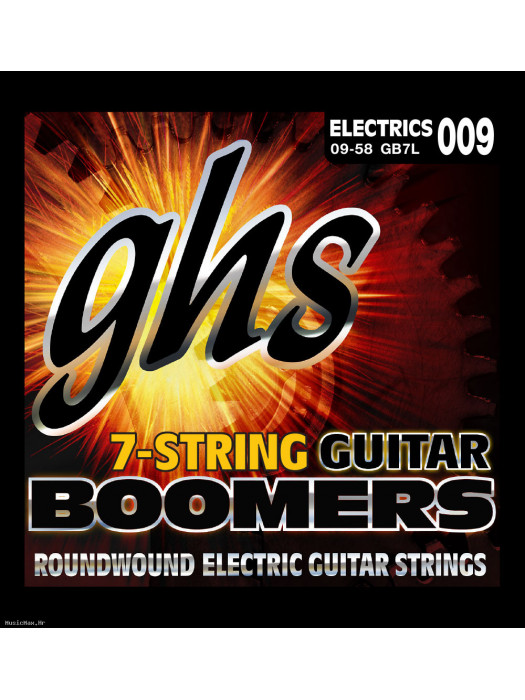 GHS GB7L Boomers 11-64 žice za 7-žičanu električnu gitaru