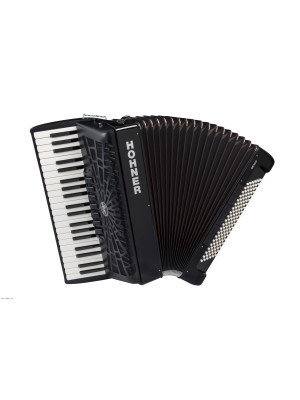 HOHNER BRAVO III 120 New Bellow Black klavirska harmonika s torbom